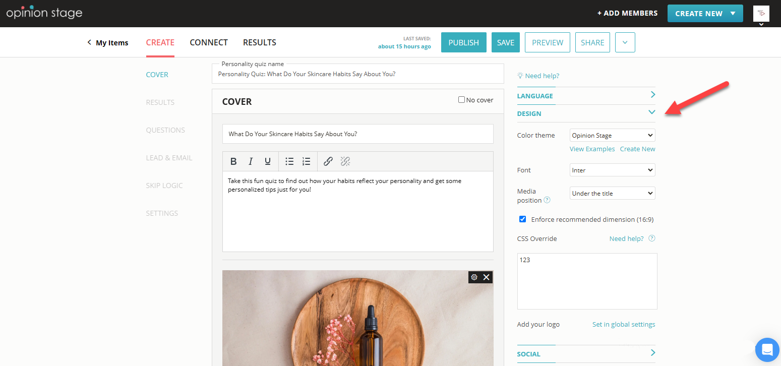 customize your quiz lead magnet
