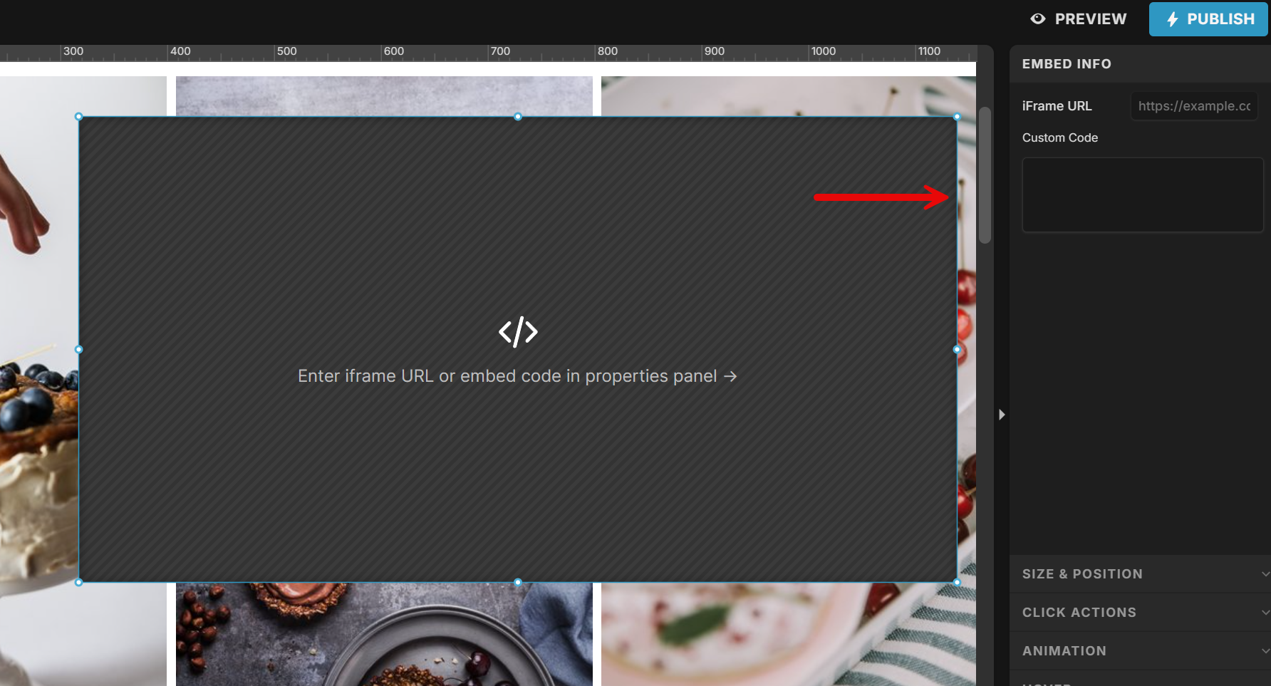 Adding a poll to your Showit site.