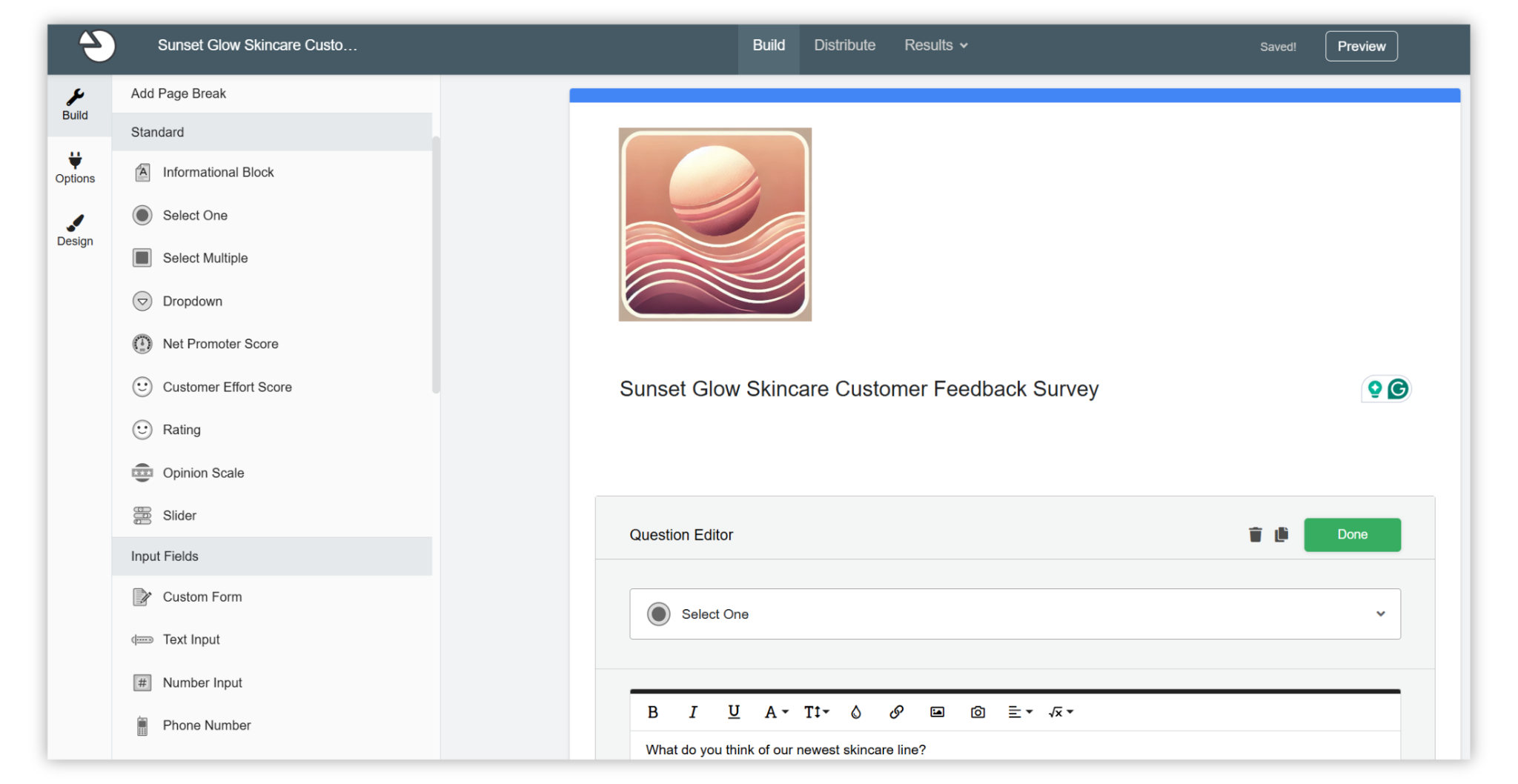 Best free survey tools, SurveyKing.
